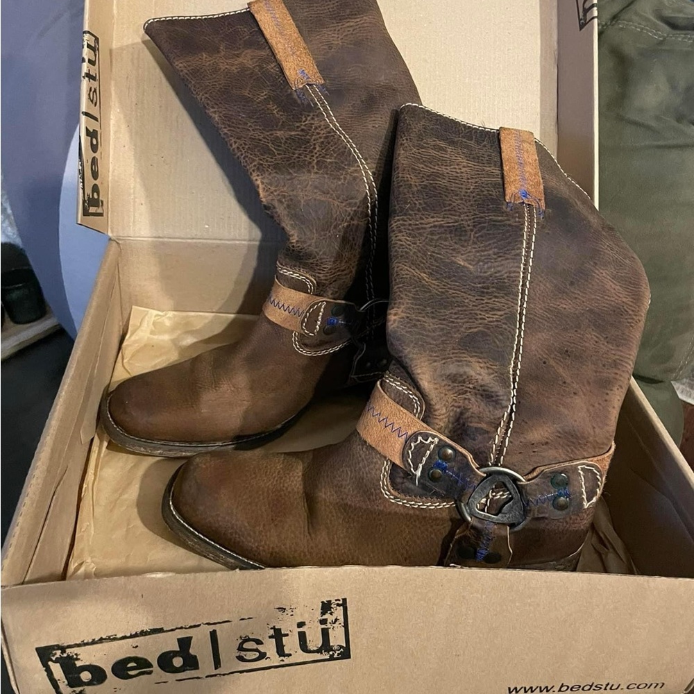 Bed Stu Opal Brown Boots